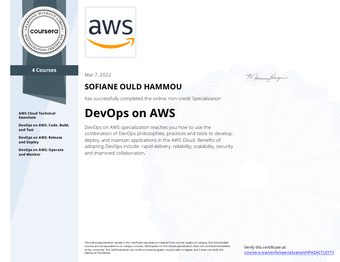 Preview of DevOps on AWS — Certification