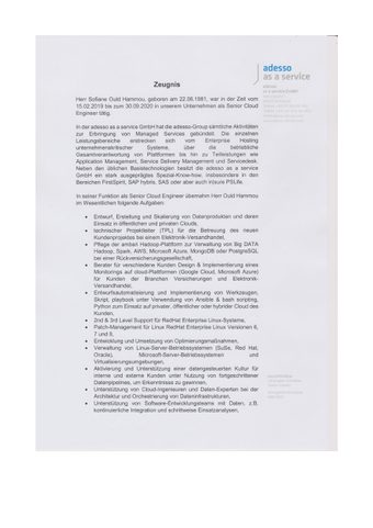 Preview of Reference — adesso SE
